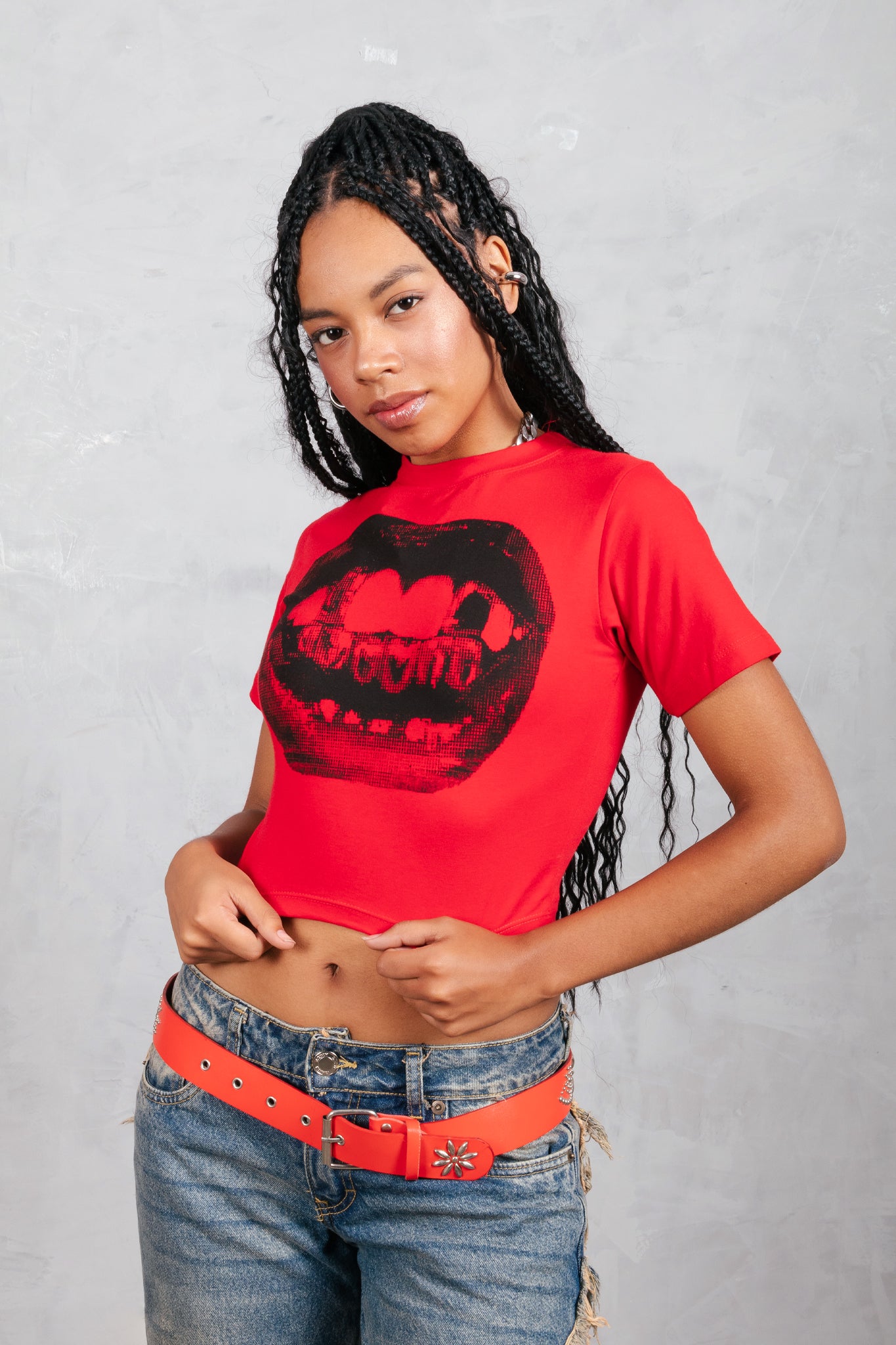 T-SHIRT ZIA BOCA RED