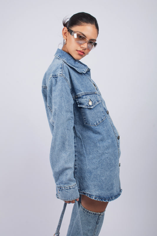 JACKET DENIM OVERSIZE